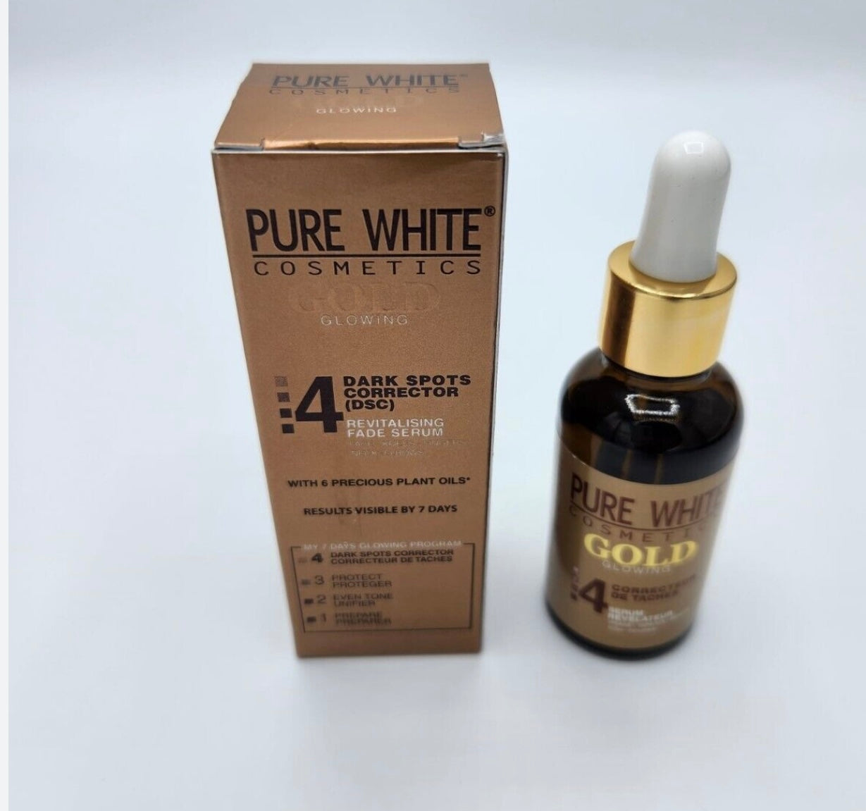 Pure White Gold Serum – Mira Aura Beauty