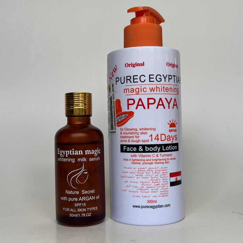 Purec Egyptian Papaya Lotion & Serum