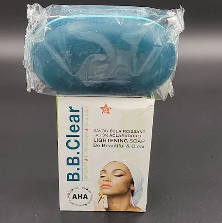 B.b clear exfoliating soap