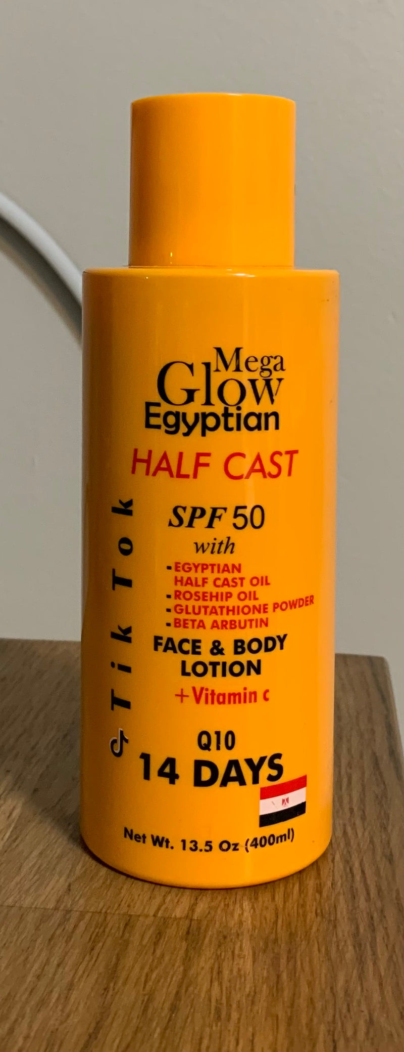 Mega Glow Halfcast Lotion