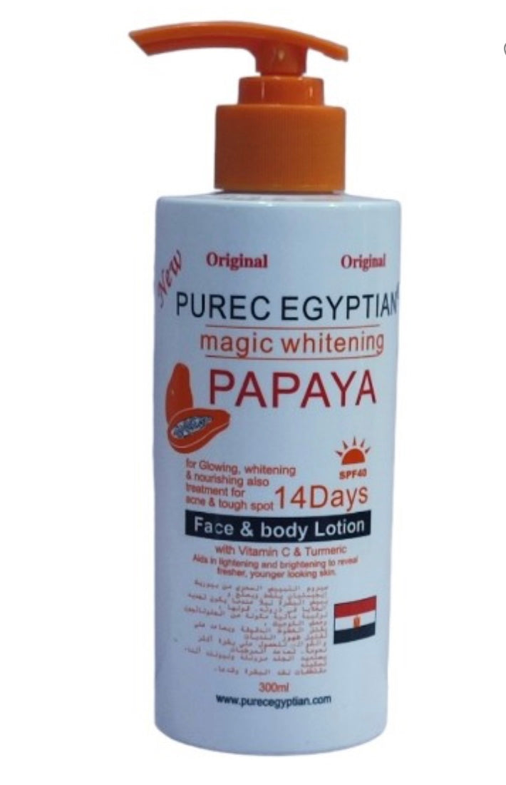 Purec Egyptian papaya Lotion